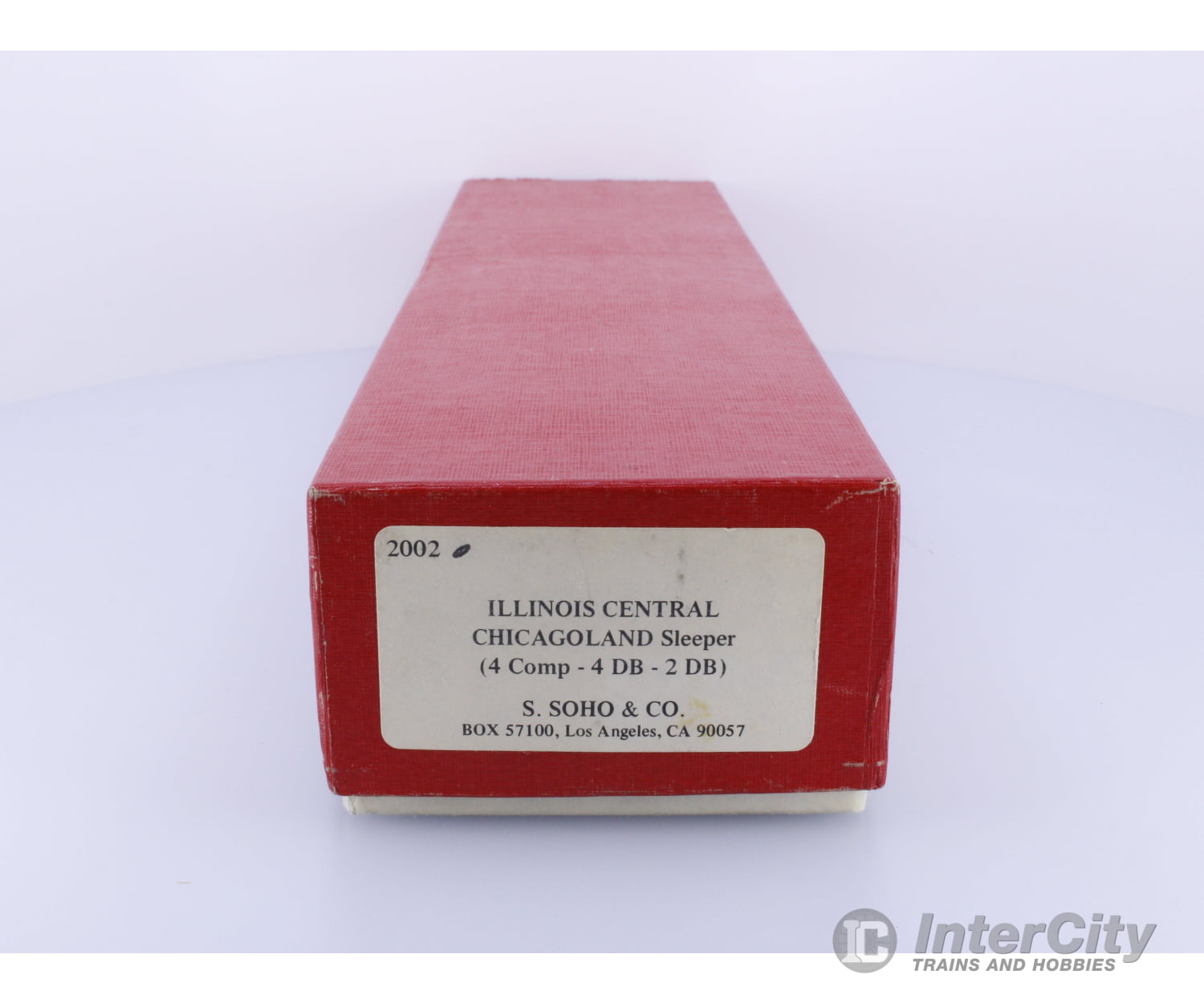 S.Soho & Co. 2002 HO Chicagoland Sleeper Canadian National (CN) Passenger Cars