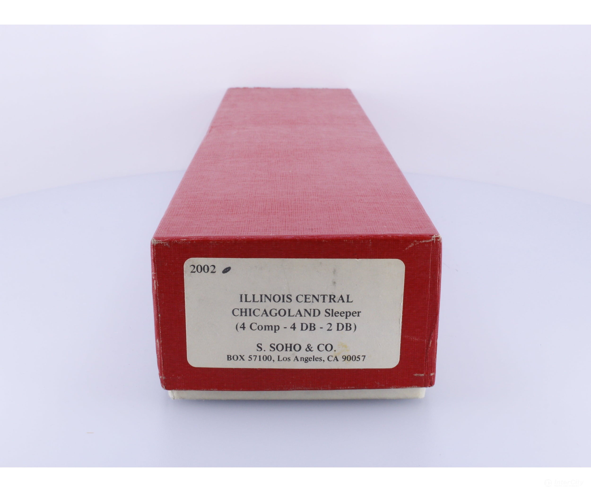 S.Soho & Co. 2002 HO Chicagoland Sleeper Canadian National (CN) Passenger Cars