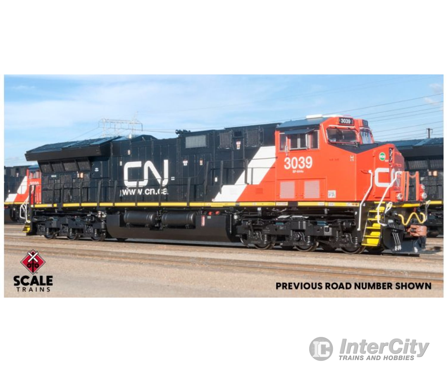Scale Trains Sxt31910 Canadian National Et44Ac Rivet Counter Dcc And Sound Rd# 3029 Locomotives