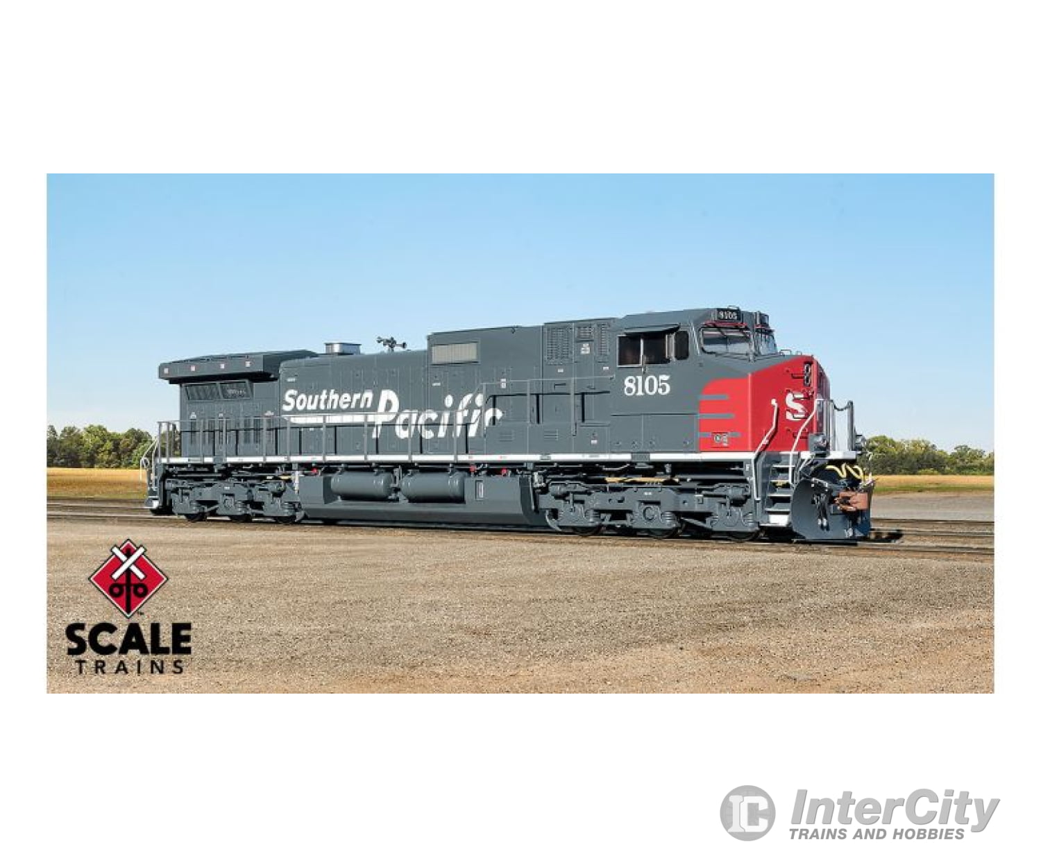 Scale Trains Sxt33496 Rivet Counter Ho Ge Dash-9 Southern Pacific/As Delivered Dcc & Sound Rd# 8168