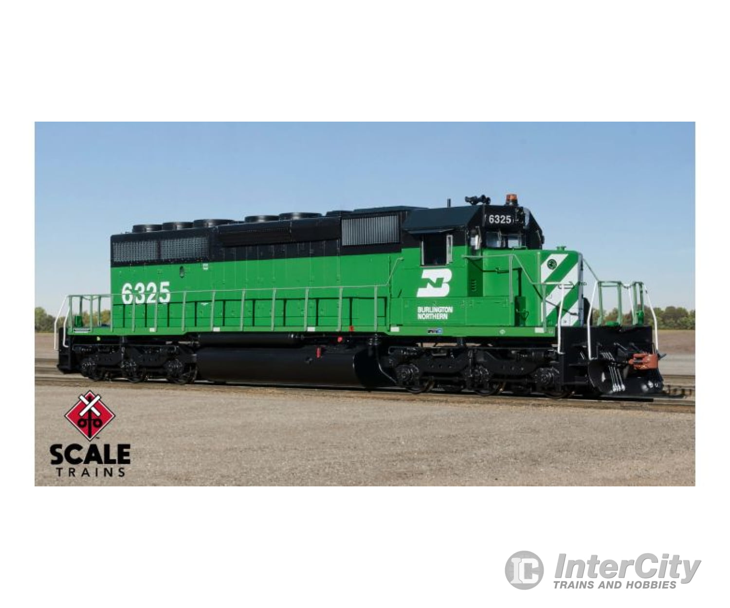 Scale Trains Sxt38781 Rivet Counter Ho Emd Sd40-2 Burlington Northern #6333 As-Delivered Locomotives