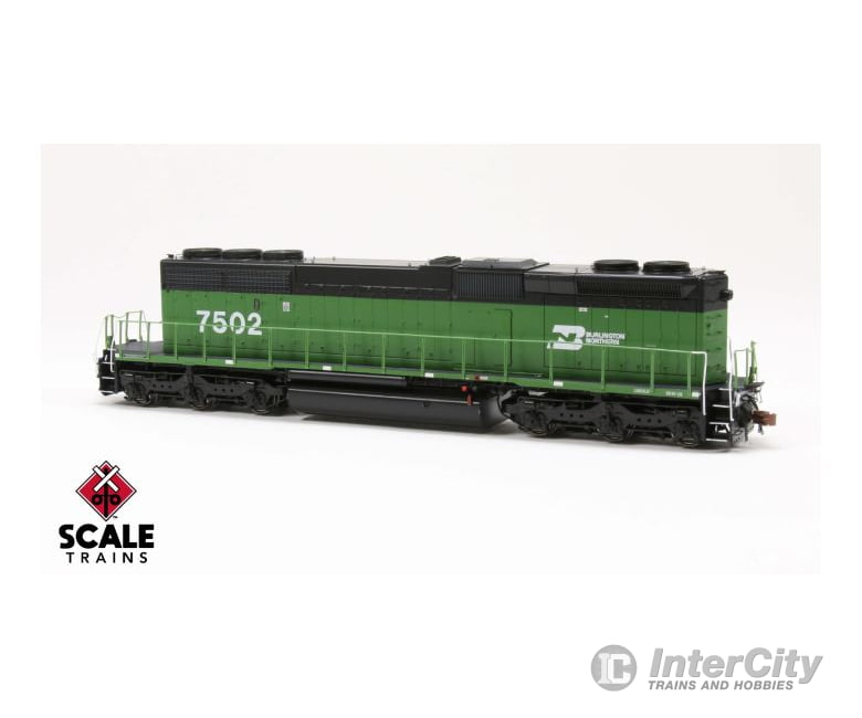 Scale Trains Sxt38789 Rivet Counter Ho Emd Sd40-2B Burlington Northern/As Rebuilt #7502 Locomotives