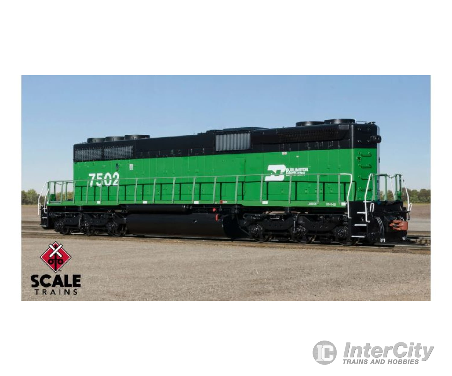 Scale Trains Sxt38789 Rivet Counter Ho Emd Sd40-2B Burlington Northern/As Rebuilt #7502 Locomotives