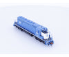 Scale Trains SXT39406 N EMD SD40-2 Diesel Locomotive Ex-MILW Blue/White Repaint EMD Leasing (EMDX) 6312 Analog DC