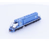 Scale Trains SXT39406 N EMD SD40-2 Diesel Locomotive Ex-MILW Blue/White Repaint EMD Leasing (EMDX) 6312 Analog DC