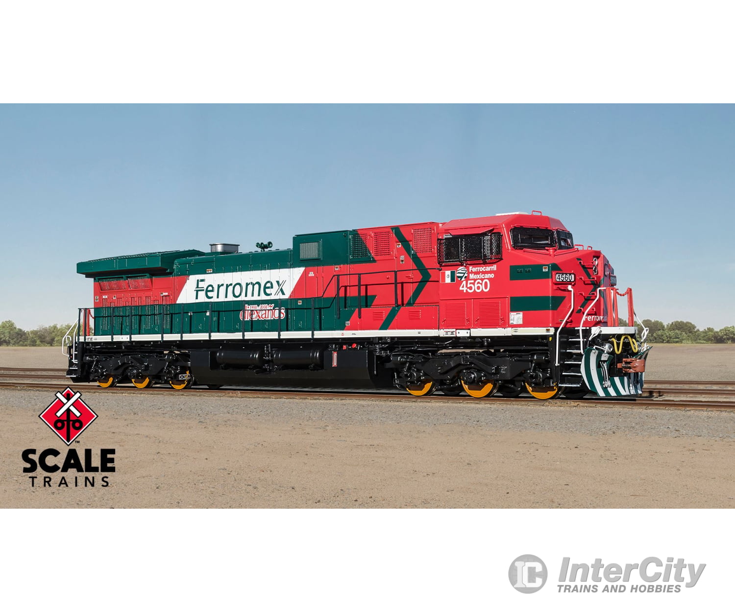 Scale Trains Sxt39663 Ho Rivet Counter Ge Ac4400Cw Ferromex/Diabla/Diexanos 4557 Dcc Sound