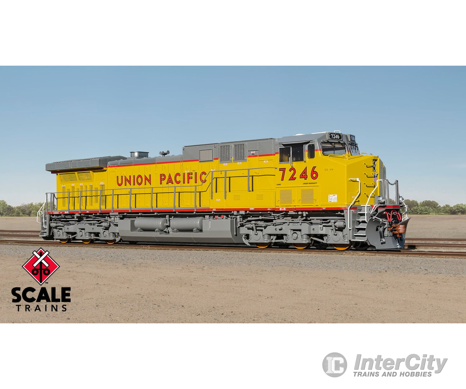 Scale Trains Sxt39691 Ho Rivet Counter Ge Ac4400Cw Union Pacific/Red Sill Stripe 7246 Dcc Sound