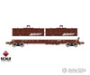 Scaletrains 38637 Rivet Counter N Scale Thrall 48 2-Hood Coil Steel Car Bnsf/Wedge / 534100 Freight