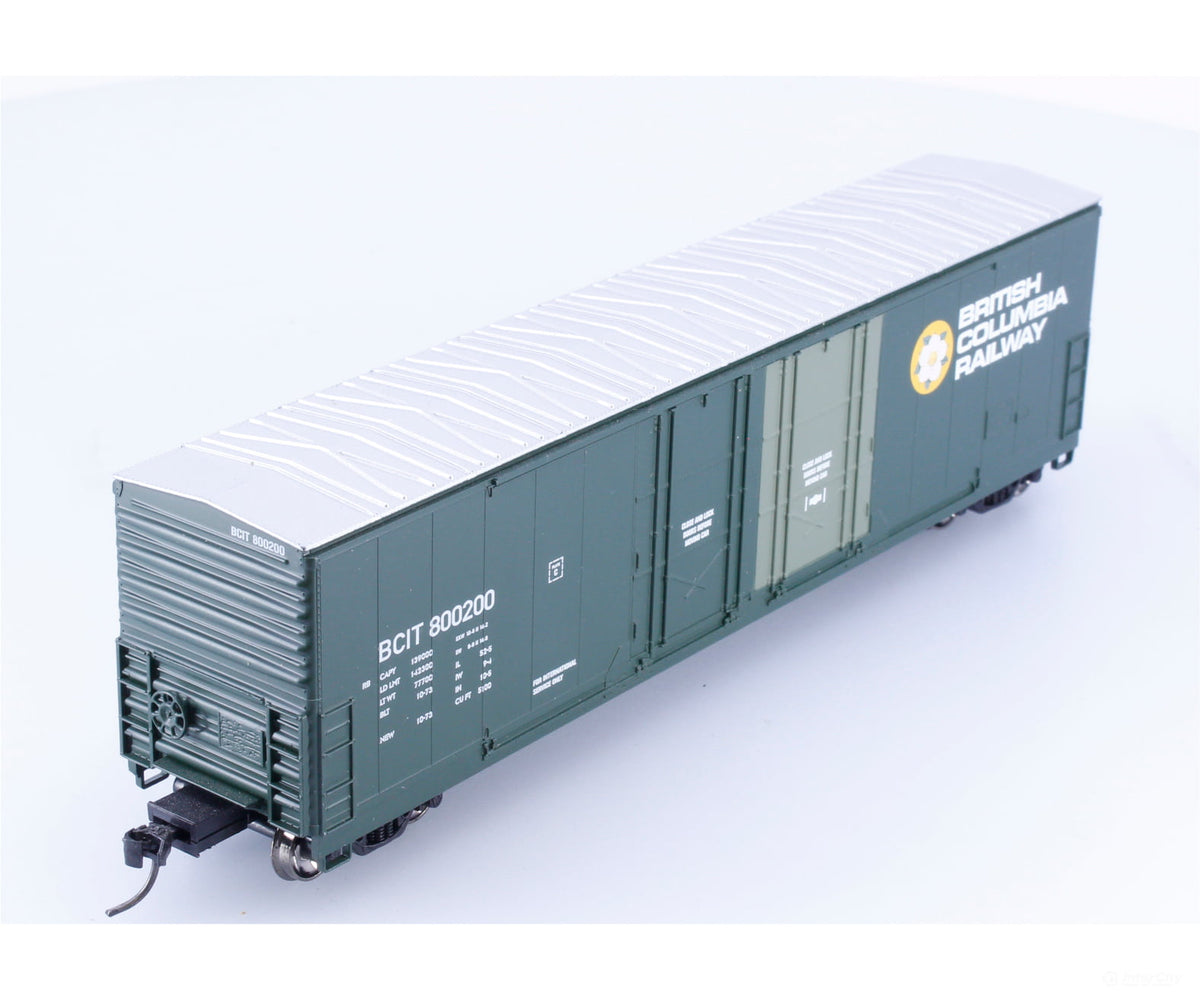 ScaleTrains SXT1030 HO Evans 5100 DPD Box Car British Columbia Railway (BCOL) 800200 - Freight Cars
