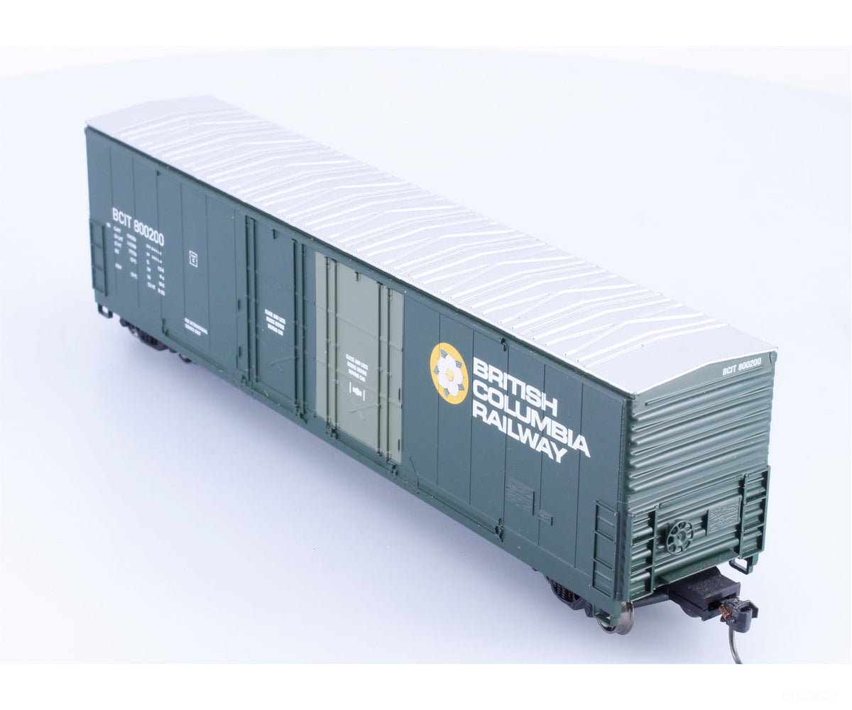 ScaleTrains SXT1030 HO Evans 5100 DPD Box Car British Columbia Railway (BCOL) 800200 - Freight Cars