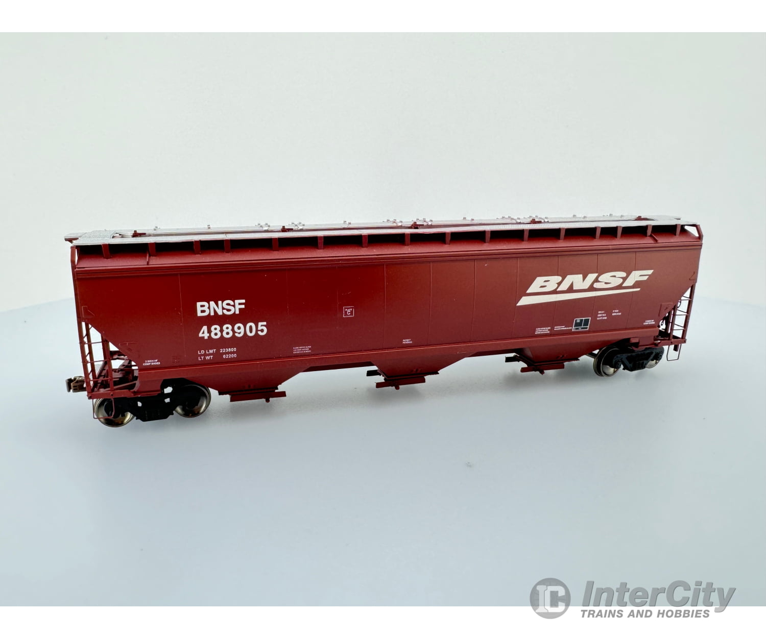 Scaletrains Sxt10547 Ho Greenbrier (Gunderson) 5188 Cf. Covered Hopper Burlington Northern Santa Fe