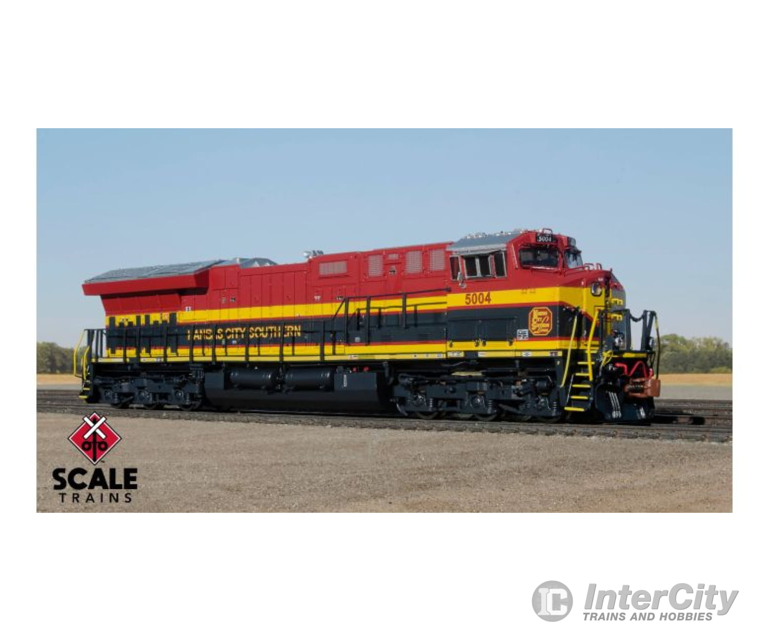 Scaletrains Sxt33652 N-Scale Ge Tier 4 Gevo Rivet Counter Et44 Kansas City Southern/Belle Dcc &