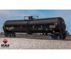 ScaleTrains SXT38227 Rivet Counter HO Scale Trinity 31K Tank Car with Head Shields Trinity Leasing/Black/Crude Oil/TILX