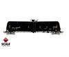 ScaleTrains SXT38234 Rivet Counter HO Scale Trinity 31K Tank Car with Head Shields Trinity Leasing/Black/Crude Oil/TILX