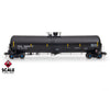 ScaleTrains SXT38235 Rivet Counter HO Scale Trinity 31K Tank Car with Head Shields Trinity Leasing/Black/Diesel