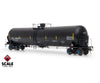 ScaleTrains SXT38236 Rivet Counter HO Scale Trinity 31K Tank Car with Head Shields Trinity Leasing/Black/Diesel