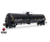 ScaleTrains SXT38238 Rivet Counter HO Scale Trinity 31K Tank Car with Head Shields Trinity Leasing/Black/Diesel