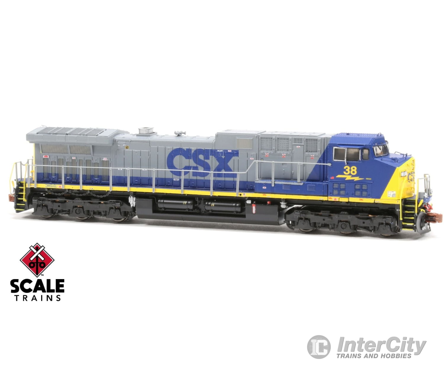 Scale Trains Sxt39101 Rivet Counter N Ge Ac4400Cw Csx #38 Yn2 Scheme Dcc & Sound (Copy) Locomotives