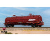 ScaleTrains SXT39471 Rivet Counter N Scale Thrall 48’ 2-Hood Coil Steel Car BNSF/Circle-Cross Body/Wedge Hoods 534219