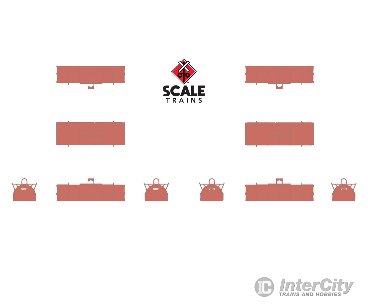 ScaleTrains SXT39473 Rivet Counter N Scale Thrall 48’ 2-Hood Coil Steel Car CHTT/Distressed 100532 Freight Cars