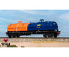 ScaleTrains SXT39497 Rivet Counter N Scale Thrall 48’ 2-Hood Coil Steel Car Elgin Joliet & Eastern/Black Carbody/EJ&E