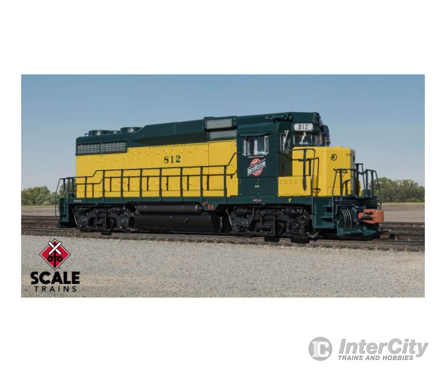 Scaletrains Sxt39949 Rivet Counter N Scale Emd Gp30 Chicago & Northwestern/”Oy” Scheme 822 Dcc