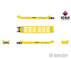 ScaleTrains SXT40079 Rivet Counter HypoTypical HO Scale Pullman-Standard Trinity Backpacker Well Car Set with