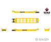 ScaleTrains SXT40085 Rivet Counter HO Scale Pullman-Standard Trinity Backpacker Well Car Set (5) Trailer Train/Speed