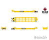 ScaleTrains SXT40085 Rivet Counter HO Scale Pullman-Standard Trinity Backpacker Well Car Set (5) Trailer Train/Speed