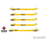 ScaleTrains SXT40085 Rivet Counter HO Scale Pullman-Standard Trinity Backpacker Well Car Set (5) Trailer Train/Speed
