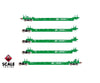 ScaleTrains SXT40087 Rivet Counter HO Scale Pullman-Standard Trinity Backpacker Well Car Set (5) Burlington