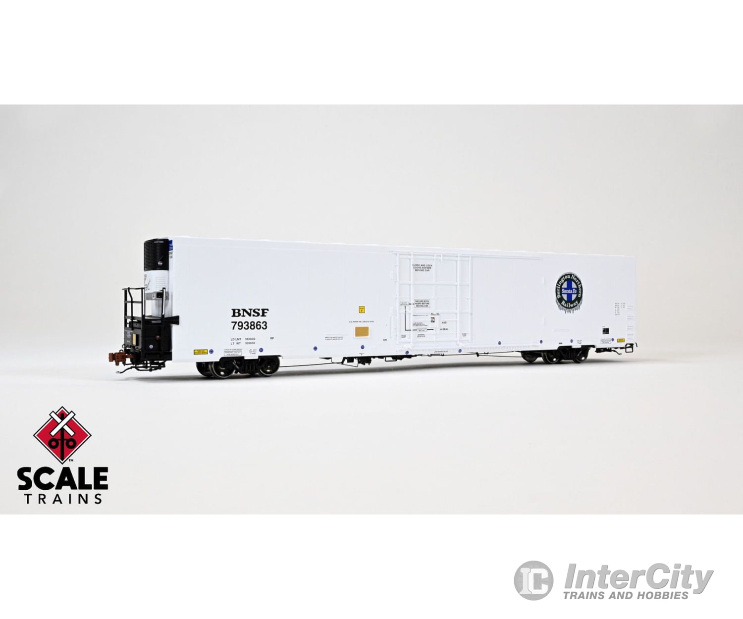 Scaletrains Sxt40115 Rivet Counter Ho Scale Trinity 82’ 7711 Mechanical Reefer Bnsf/Loco