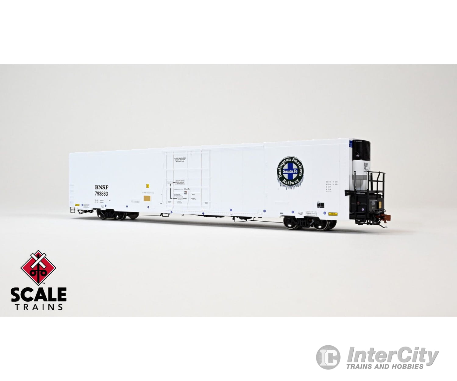 Scaletrains Sxt40118 Rivet Counter Ho Scale Trinity 82’ 7711 Mechanical Reefer Bnsf/Loco