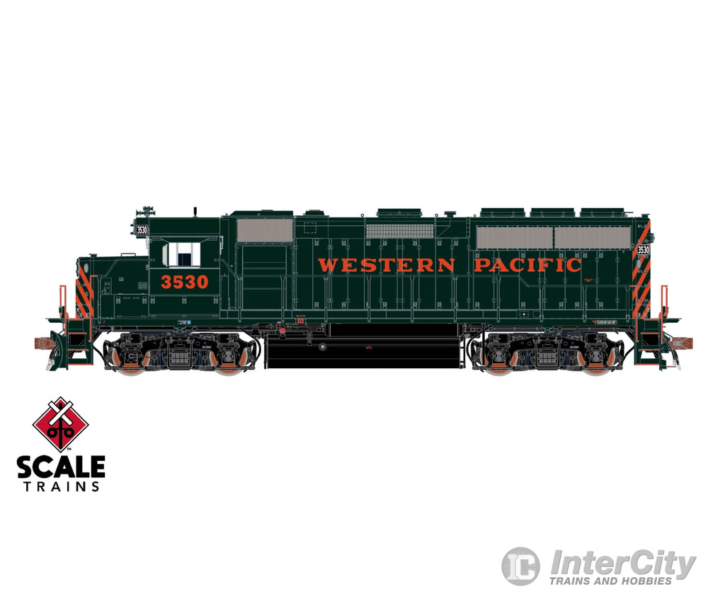 Scaletrains Sxt40229 Rivet Counter Ho Scale Emd Gp40 Phase Iic Western Pacific/Perlman