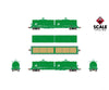 ScaleTrains SXT40276 Rivet Counter HO Scale Thrall 2-Hood Coil Steel Car BNSF/Wedge Hoods 534219 Freight Cars