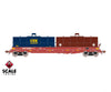 ScaleTrains SXT40305 Rivet Counter HO Scale Thrall 2-Hood Coil Steel Car CHTT/ex-CTRN Patched/ATSF & CSX Hoods 100639