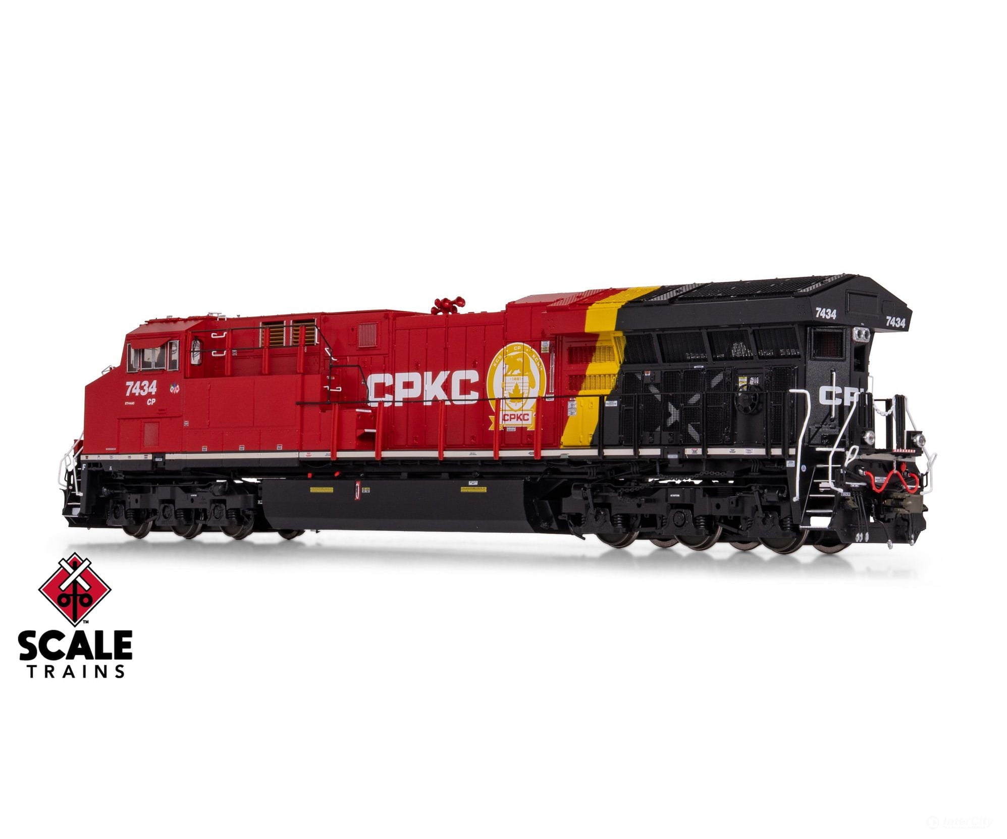 ScaleTrains SXT40356 Rivet Counter HO Scale GE ET44AC Canadian Pacific Kansas City/CPKC/ex-Baffinland 7431 DCC & Sound
