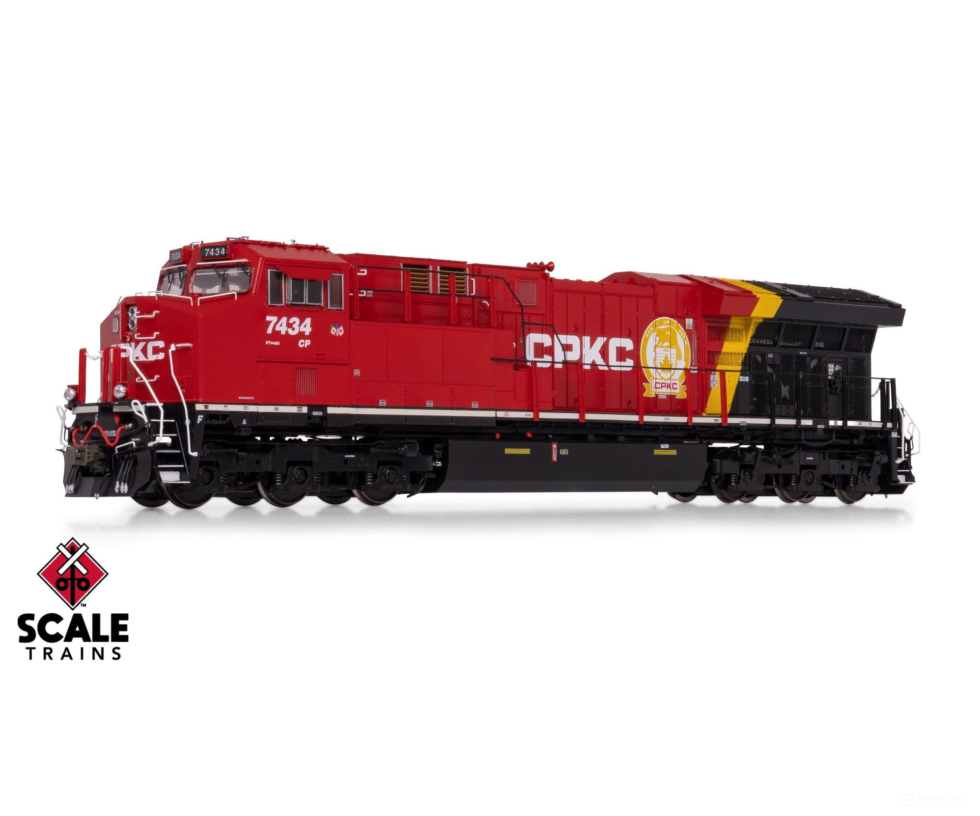 ScaleTrains SXT40358 Rivet Counter HO Scale GE ET44AC Canadian Pacific Kansas City/CPKC/ex-Baffinland 7432 DCC & Sound