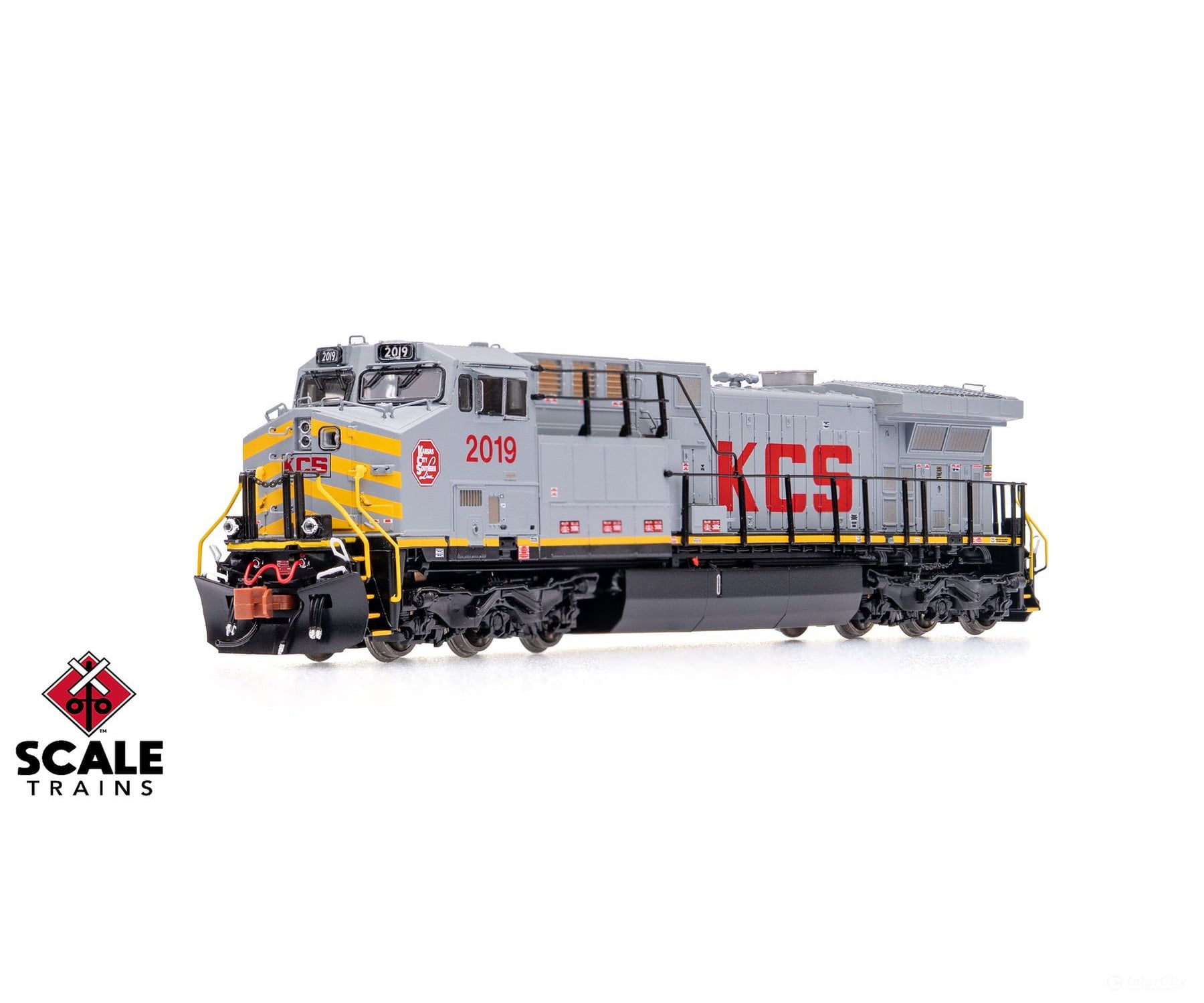 ScaleTrains SXT40613 Rivet Counter N Scale GE AC4400CW Kansas City Southern/Gray 2024 DCC & Sound Equipped Locomotives