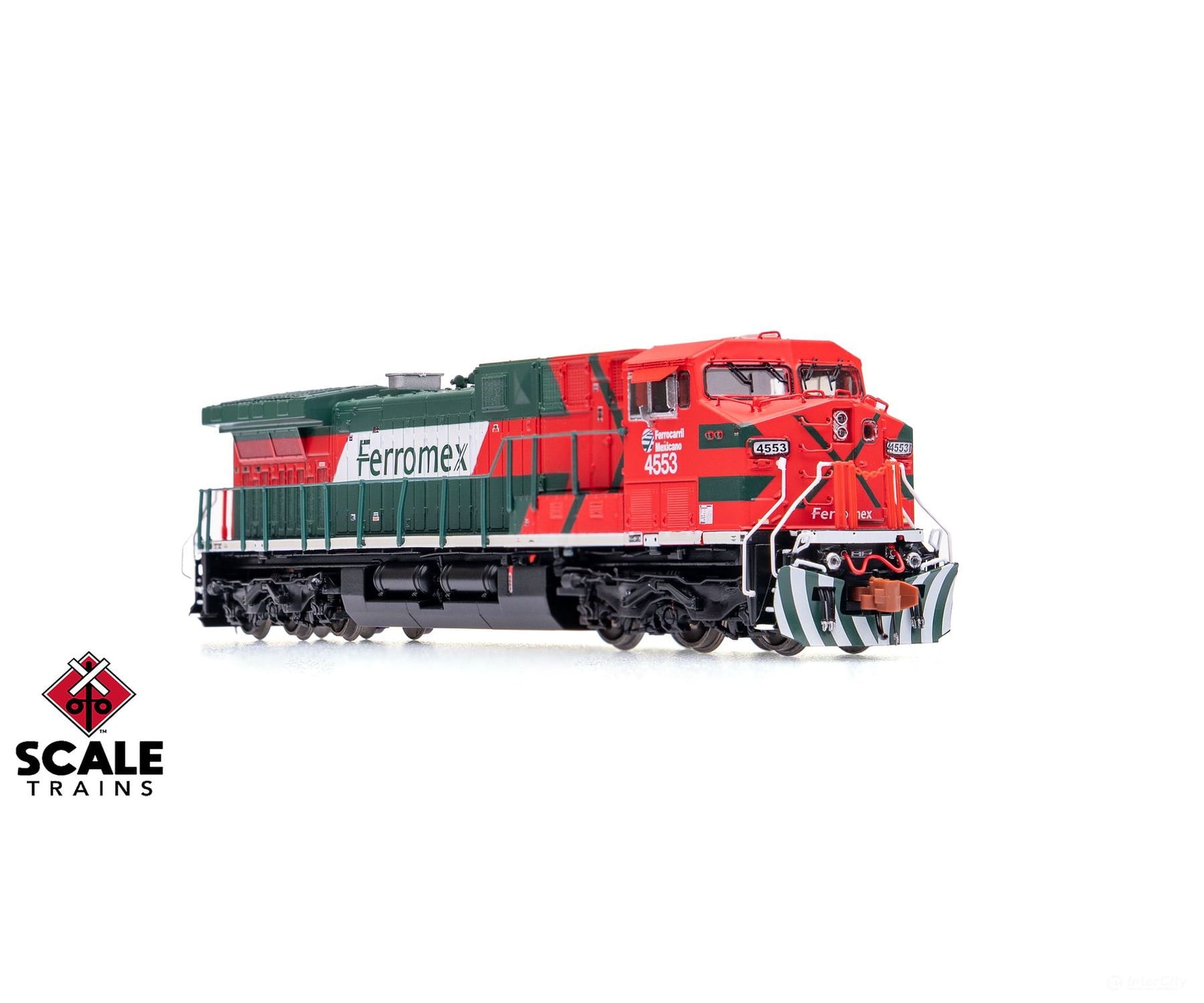 ScaleTrains SXT40621 Rivet Counter N Scale GE AC4400CW Ferromex/Diabla 4553 DCC & Sound Equipped Locomotives