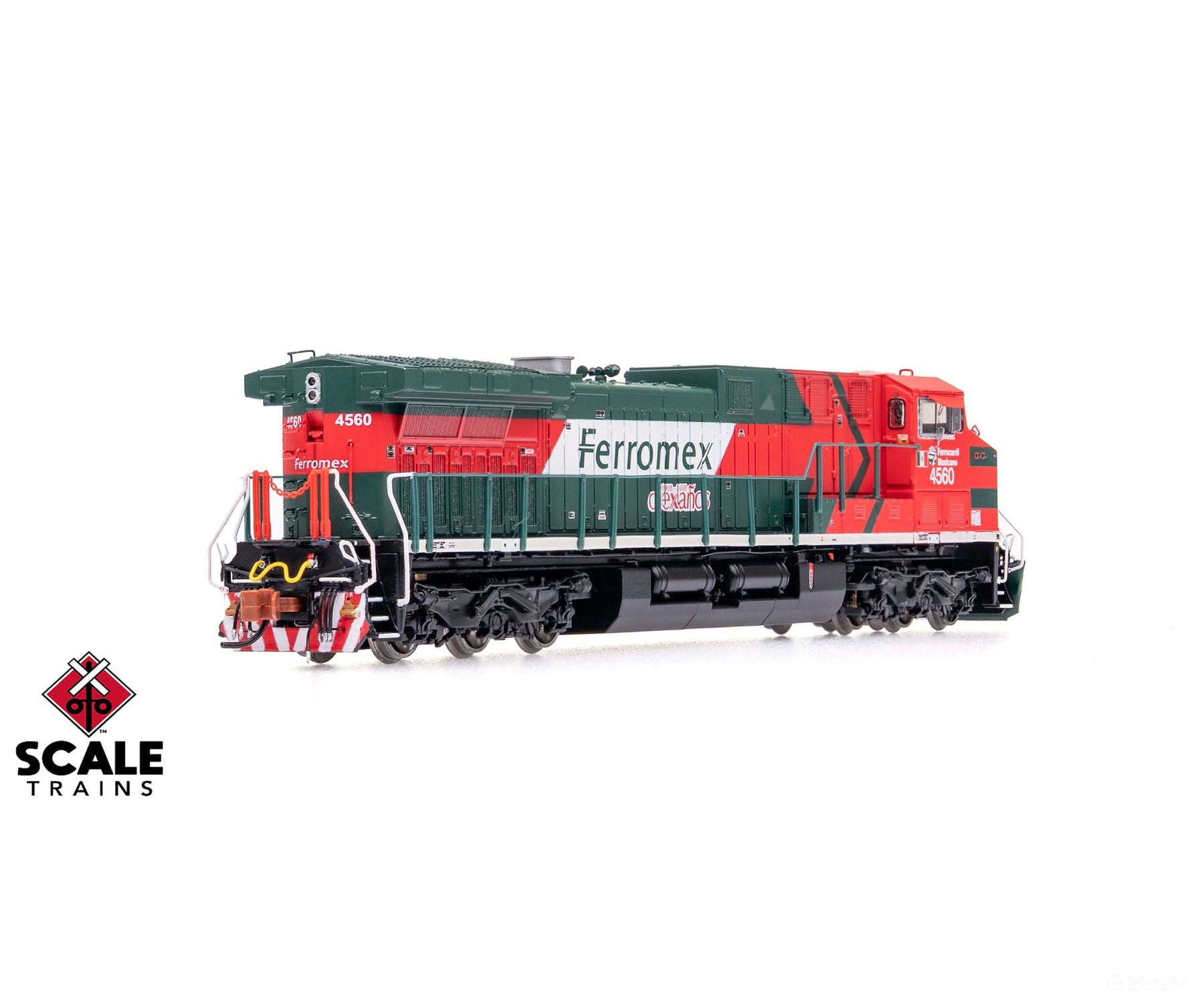 ScaleTrains SXT40625 Rivet Counter N Scale GE AC4400CW Ferromex/Diabla/Diexanos 4560 DCC & Sound Equipped Locomotives
