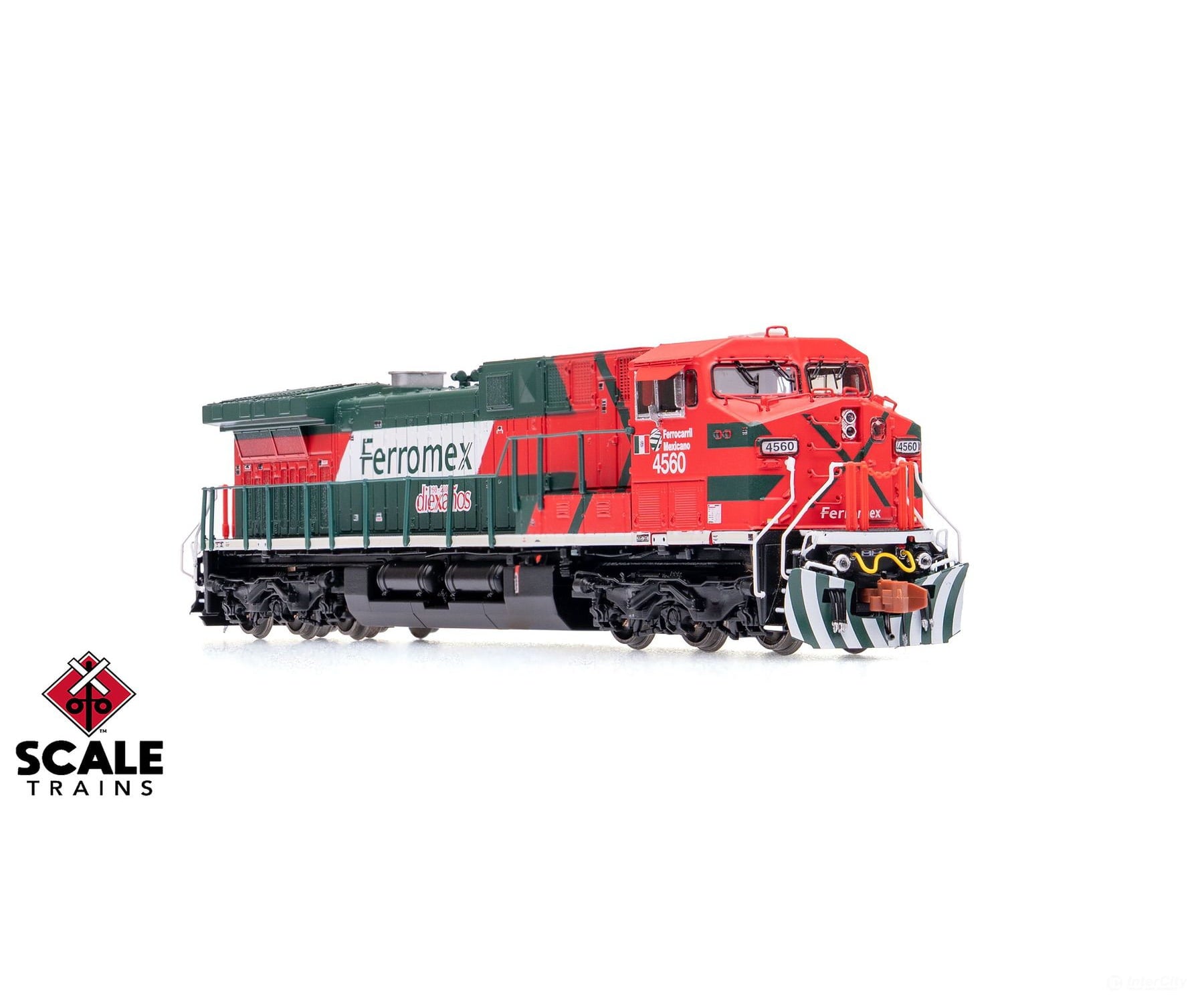 ScaleTrains SXT40625 Rivet Counter N Scale GE AC4400CW Ferromex/Diabla/Diexanos 4560 DCC & Sound Equipped Locomotives