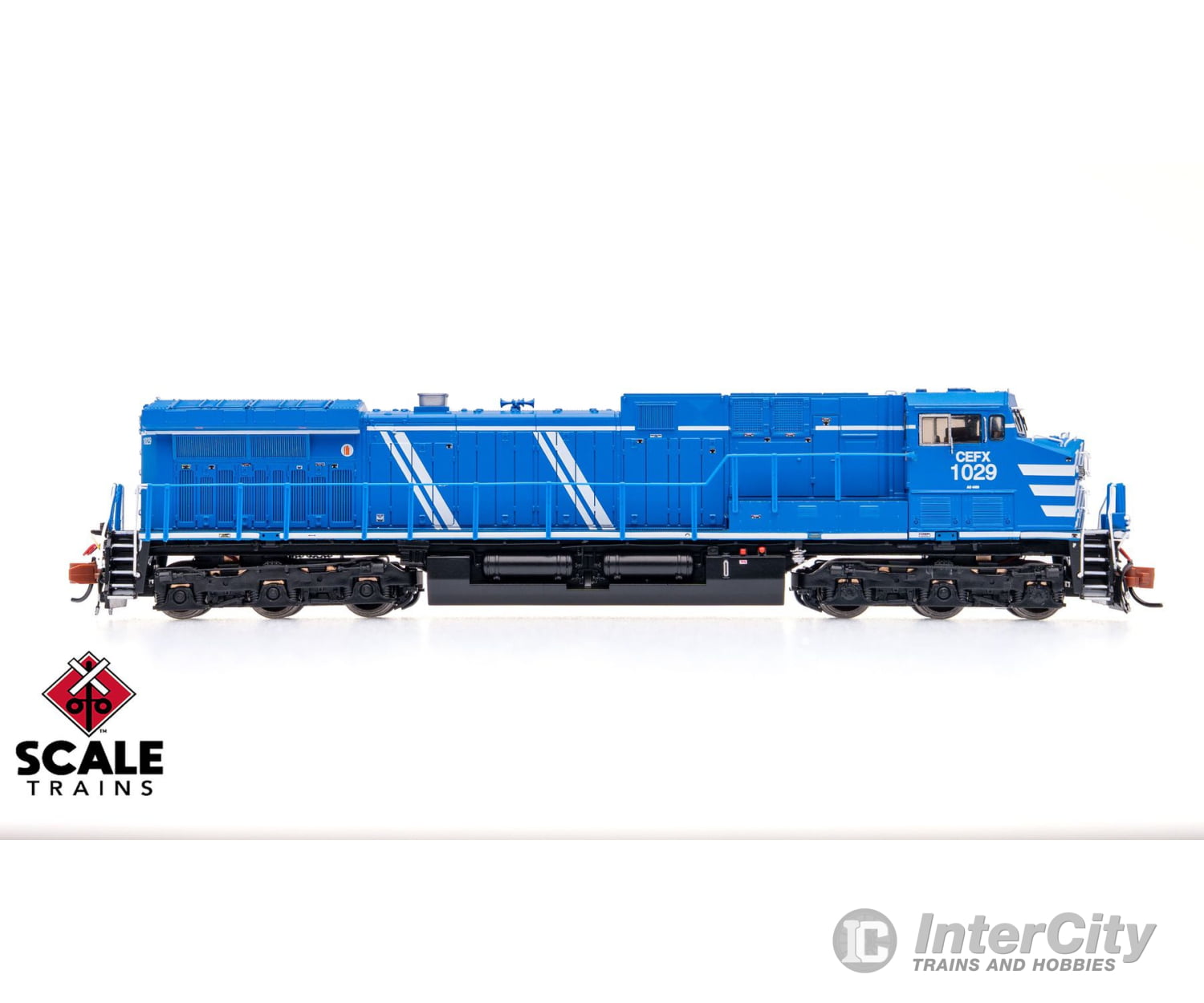 ScaleTrains SXT40635 Rivet Counter N Scale GE AC4400CW CEFX/Bluebird 1031 DCC & Sound Equipped Locomotives