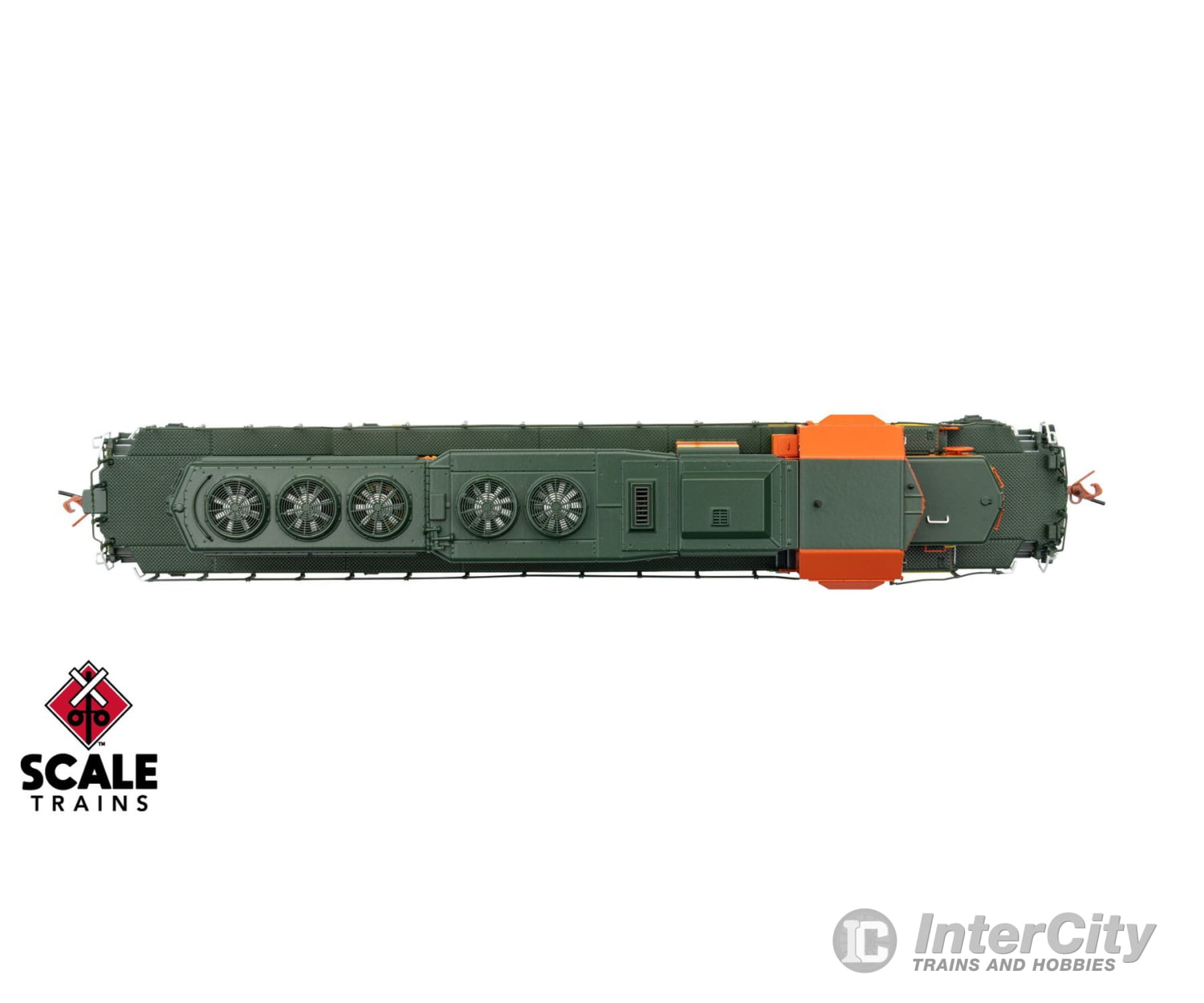 ScaleTrains SXT40671 Rivet Counter N Scale EMD SD40-2,BNSF/Heritage I/Large Circle-Cross Nose Logo 7001 DCC & Sound