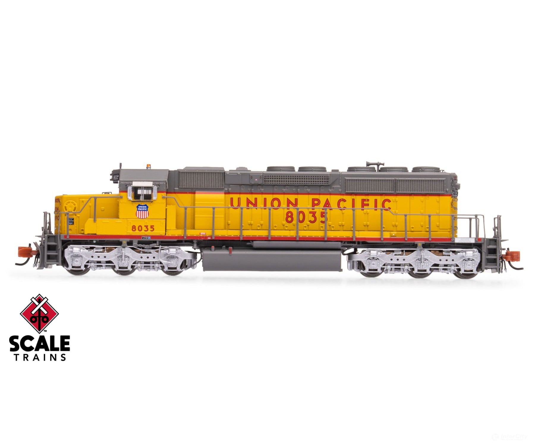 ScaleTrains SXT40730 Rivet Counter N Scale EMD SD40-2 Union Pacific/Fast Forty/116’’ Snoot Nose 8040 DC/DCC Ready