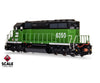 ScaleTrains SXT40760 Rivet Counter HO Scale EMD SD40-2 Burlington Northern/White Face/Strobe Lights 6358 - DCC Ready
