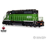 ScaleTrains SXT40760 Rivet Counter HO Scale EMD SD40-2 Burlington Northern/White Face/Strobe Lights 6358 - DCC Ready