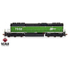 ScaleTrains SXT40763 Rivet Counter HO Scale EMD SD40-2B Burlington Northern/White Face 7502 DCC & Sound Equipped