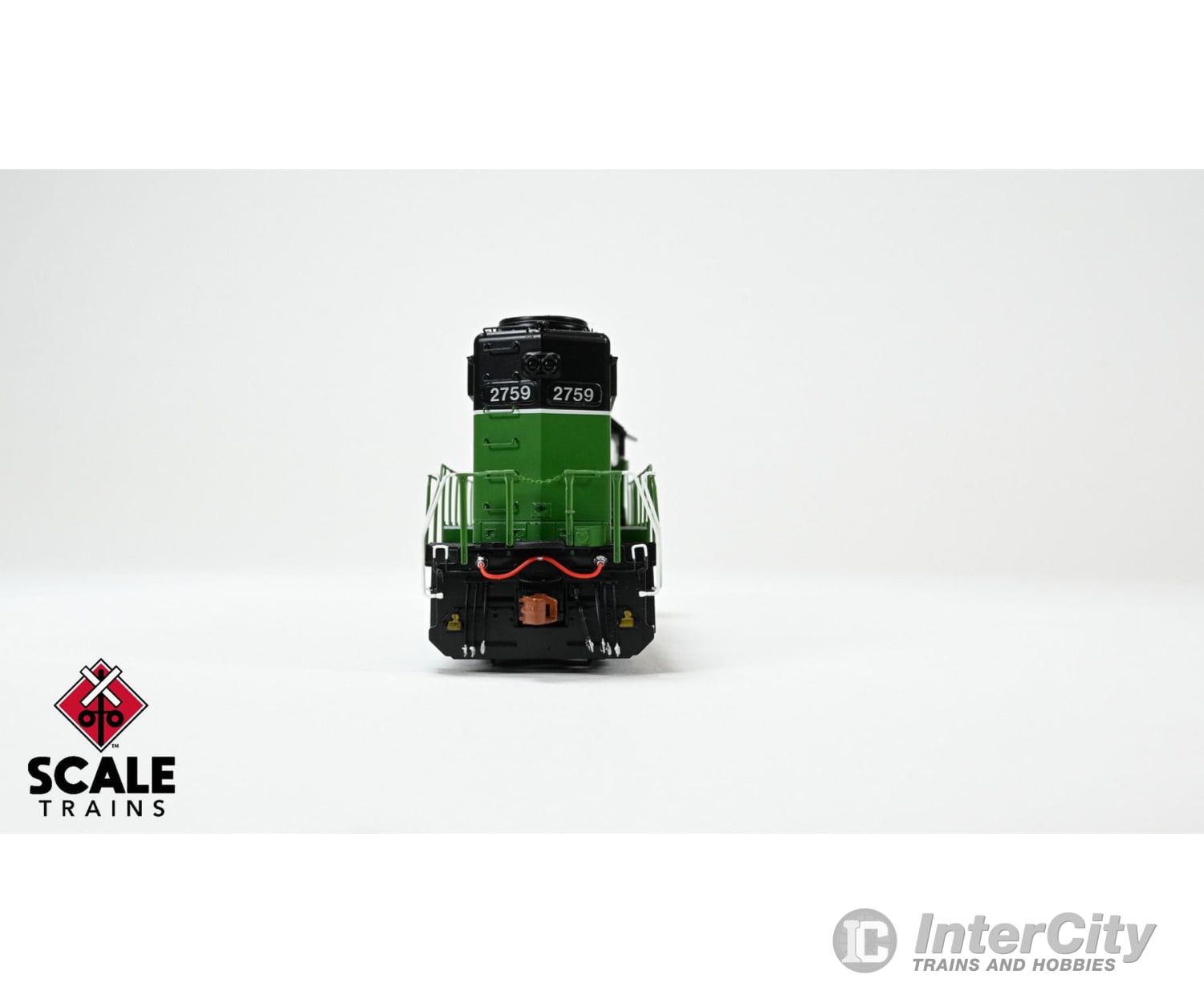 ScaleTrains SXT40931 Rivet Counter HO Scale EMD GP39E Burlington Northern/White Face/Strobe Lights 2761 DCC & Sound
