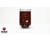 ScaleTrains SXT40992 Rivet Counter HO Scale Trinity 60’ 7500 12’ Plug-Door High-Cube Boxcar BNSF/Circle Cross Logo